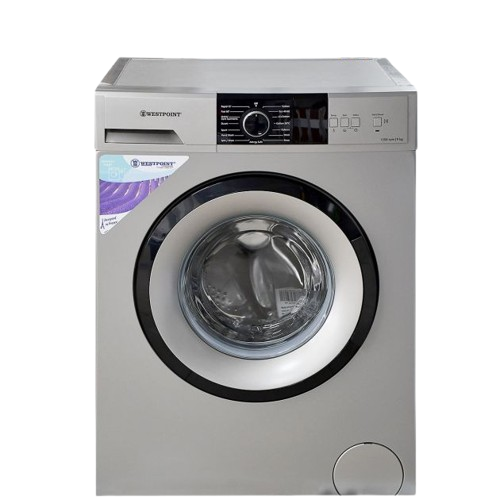 MACHINE À LAVER - WESTPOINT  WMI-1212320 – Lave-Linge Automatique Inverter 12KG – 1200 Tours/Min – Silver – Classe Énergétique A+++ – 06 Mois de garantie
