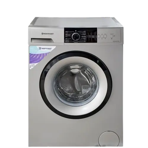MACHINE À LAVER - WESTPOINT  WMI-1212320 – Lave-Linge Automatique Inverter 12KG – 1200 Tours/Min – Silver – Classe Énergétique A+++ – 06 Mois de garantie