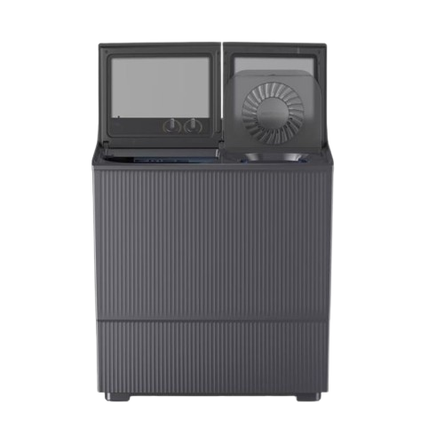 Machine À Laver - LG - P800R3AGNC – Semi-Automatique - Double Cuve Lavage & Essorage - 8 Kg – Commandes Rotatives Simples -Roller Jet 3D – Wind Jet Dry -Grantie de 12 Mois