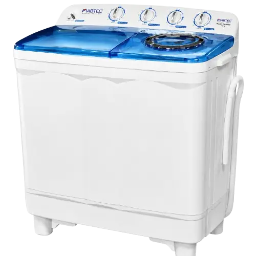 Machine à Laver - Fiabtec - FTWMF-150SVB - Semi-automatique - Double cuve - 15 Kg - Garantie 06 Mois