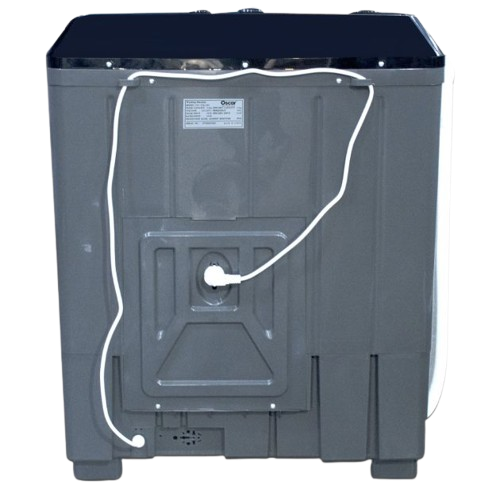 Machine À Laver Semi-Automatique - Oscar - OSC-XP8 – Noir -8 Kg - Garantie de 06 Mois