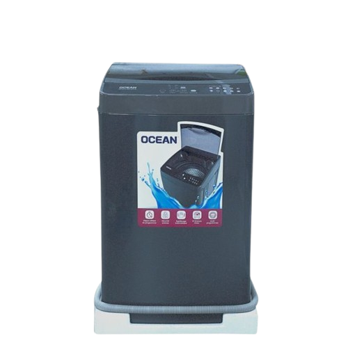 Machine à Laver Automatique - Océan - OFETL 881MPS - 8Kg - Noir - 06 Mois de Garantie