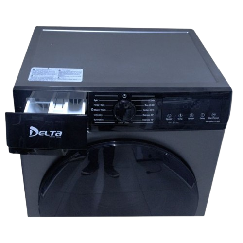 Machine À Laver - DELTA -  DL-WM-1210-GJ – 10KG – Classe Énergétique A+++ – Faible Consommation – 1600W – Garantie 06 Mois