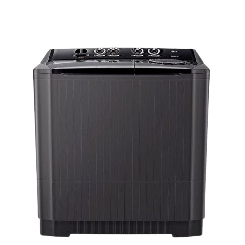 Machine à laver semi-automatique - LG 13,5KG P1401RONT – Noir – 06 Mois de garantie