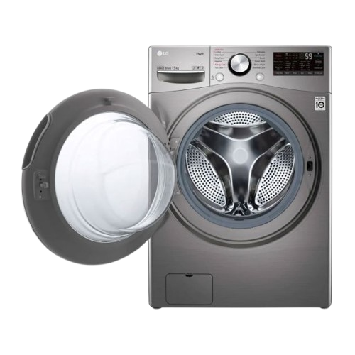 Machine À Laver Automatique -  LG - F0L9DYP2S  – 15Kg – TurboWash™ – Inverter Direct Drive – Classe Énergétique A+++ – Pierre Argent – Garantie 06 Mois