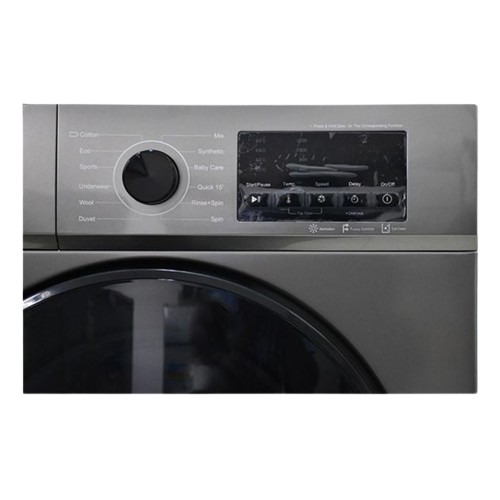 MACHINE À LAVER AUTOMATIQUE ROCH 9 KG – GRIS – SUPER ÉCONOMIQUE (A+++) – 06 MOIS DE GARANTIE