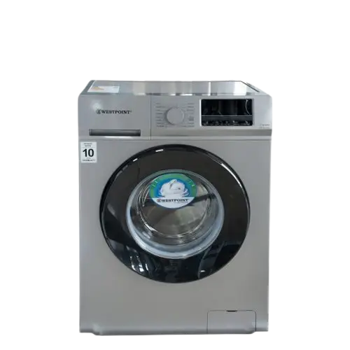Machine à laver automatique   - WESTPOINT -  AUTO + INVERTER 8KG SILVER – WMT-814A25 – 1400 RPM – 06 Mois de Garantie