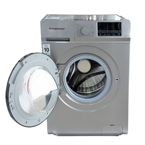 Machine à laver automatique   - WESTPOINT -  AUTO + INVERTER 8KG SILVER – WMT-814A25 – 1400 RPM – 06 Mois de Garantie