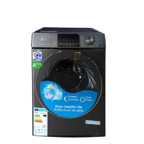 Machine à Laver et Sèche-linge 12KG/8KG  - Roch – Automatique Frontal – Moteur Inverter A+++ – Noir Graphite – 06 Mois de Garantie