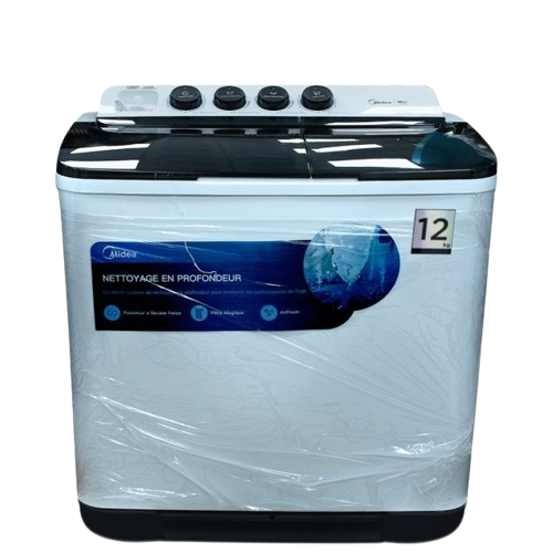 MIDEA - MACHINE A LAVER SEMI AUTOMATIQUE 12KG - MT100W120