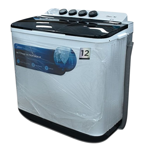 MIDEA - MACHINE A LAVER SEMI AUTOMATIQUE 12KG - MT100W120
