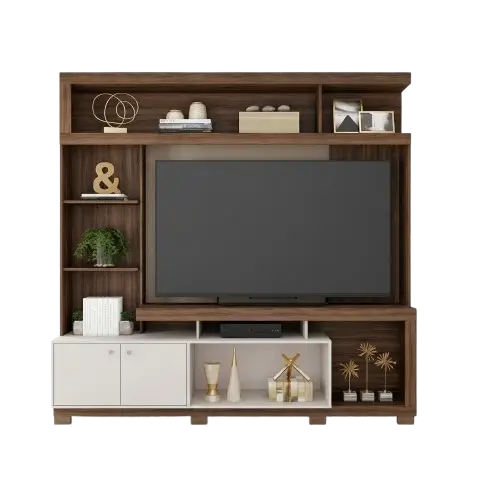 Meuble TV 70 pouces - Formosa - 8000400001-392 - 2100 mm de largeur - 2072 mm de hauteur - 443 mm de profondeur - 66,49 kg - meuble pour grand écran et salon