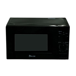 Micro-ondes -  Delta  - 20L – DLMWO-2025SM – 700W – Dégivrage Intelligent – 5 Puissances – Noir – Garantie 03 Mois