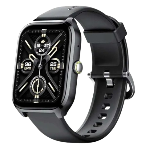Montre connectée - Oraimo  - Watch 5 Lite – OSW-804 – Noir –  Écran TFT 2.01" HD – Bluetooth 5.1/5.3 – Appels Bluetooth – IP68 – Autonomie 7 jours - Garantie 12 Mois