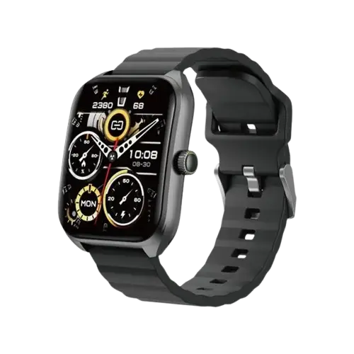 Montre connectée  Oraimo -  Watch Nova 2 – OSW‑814 – Écran AMOLED Tactile incurvé 2,01’’ – Appels HD Bluetooth – +100 modes sportifs – Étanchéité IP68 – Autonomie jusqu'à 20 jours –Bracelet de rechange – Garantie 12 Mois