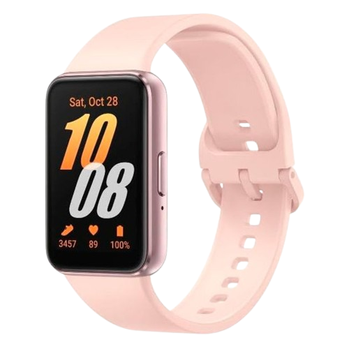 Montre Connectée - Samsung Galaxy - 1,6 Pouces - Fit 3 - Écran AMOLED - Bluetooth 5.3 - 5ATM + IP68 - Plus de 100 Modes Sportifs - 06 Mois de Garantie