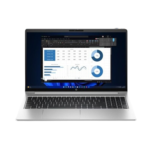 Ordinateur portable HP  - ProBook 450 G10 – Écran 15.6" – Processeur Intel Core i5-1335U (13e génération, 10 cœurs, jusqu'à 5.0 GHz) – 8 Go DDR4-3200 MHz – SSD 512 Go NVMe  – Wi-Fi 6E – Bluetooth 5.3 - Garantie 06 Mois