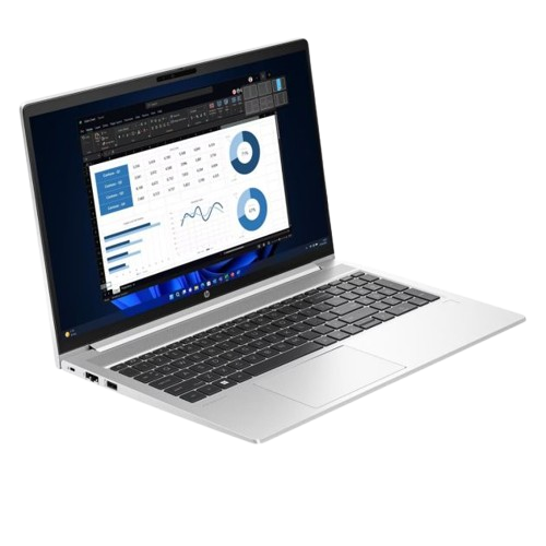 Ordinateur portable HP  - ProBook 450 G10 – Écran 15.6" – Processeur Intel Core i5-1335U (13e génération, 10 cœurs, jusqu'à 5.0 GHz) – 8 Go DDR4-3200 MHz – SSD 512 Go NVMe  – Wi-Fi 6E – Bluetooth 5.3 - Garantie 06 Mois