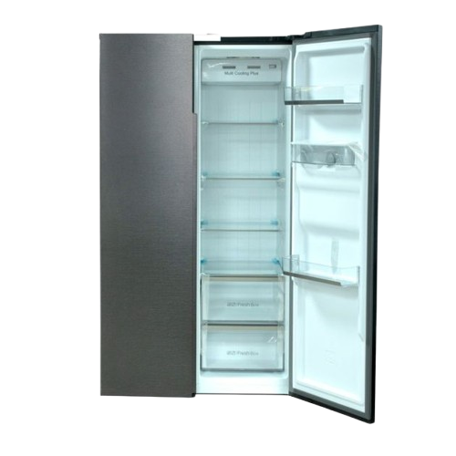  Réfrigérateur Américain  - FIABTEC -  FTSBSS-590WE –520 Litres avec Distributeur d’eau – No Frost – Double Porte – 06 Mois de Garantie