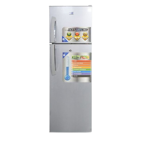 Réfrigérateur  - Oscar  - Silver 275L OSC-R325S – Double Porte – Classe Énergétique A – Gris – 06 Mois de Garantie