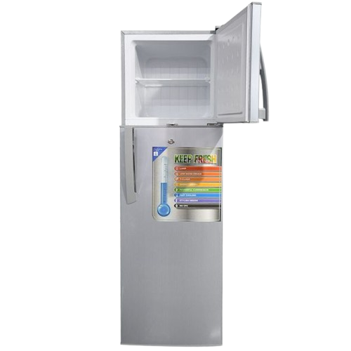 Réfrigérateur  - Oscar  - Silver 275L OSC-R325S – Double Porte – Classe Énergétique A – Gris – 06 Mois de Garantie