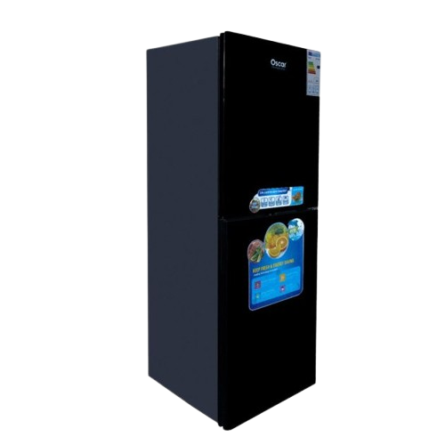 Réfrigérateur  - Oscar  - Black MB Osc-300MB 300 Litres – Double Battant – Classe Énergétique A+ – Noir – 06 Mois de Garantie