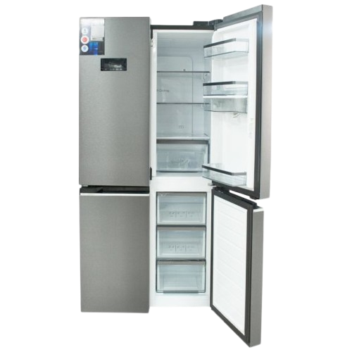 Réfrigérateur Américain - FIABTEC - No Frost - FTTL-620459 - 459 litres - Avec distributeur d'eau - Acier inoxydable titane - 06 Mois de Garantie 