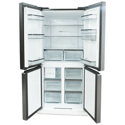 Réfrigérateur Américain - FIABTEC - No Frost - FTTL-620459 - 459 litres - Avec distributeur d'eau - Acier inoxydable titane - 06 Mois de Garantie 
