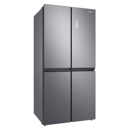 4 DOOR, FRENCH DOOR, 468 LITRES, SILVER-RF48A4000M9