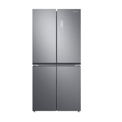 4 DOOR, FRENCH DOOR, 468 LITRES, SILVER-RF48A4000M9
