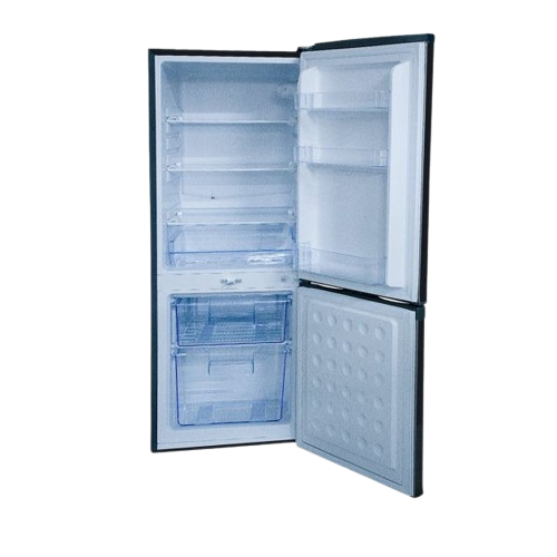 Réfrigérateur Combiné BINATONE - FR 160 - Capacité totale 126 litres - 2 portes - 3 tiroirs - classe énergétique T - Garantie 6 mois