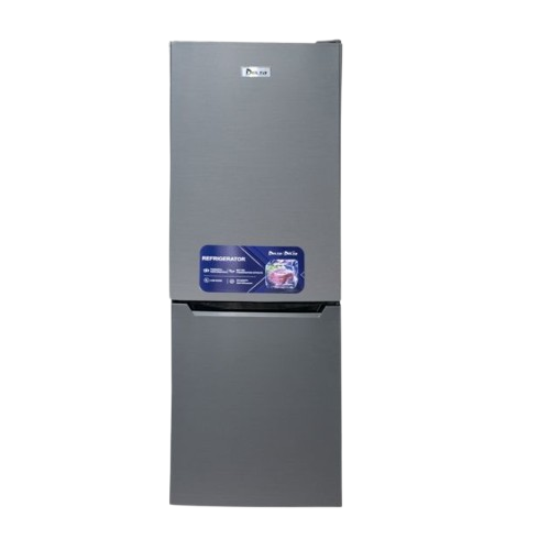 Réfrigérateur Combiné - DELTA 157 Litres DRF-170-BM-M – Congélateur en Bas – Classe Énergétique A+ – Gris – 06 Mois de Garantie