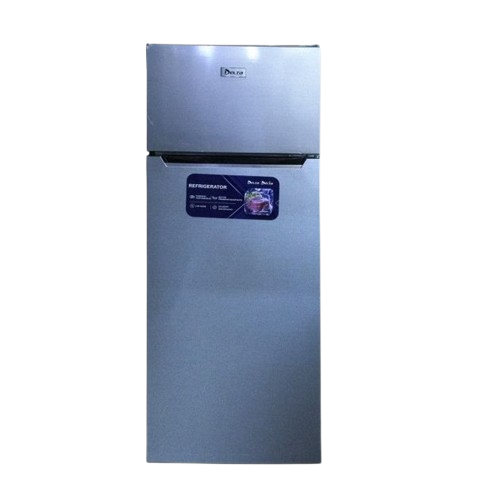 Réfrigérateur Double porte DELTA 211 Litres – DRF-225-TM-M – Congélateur en haut - Classe Énergétique A+ – Porte réversible - Gris – Garantie 6 mois