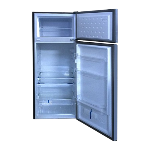 Réfrigérateur Double porte DELTA 211 Litres – DRF-225-TM-M – Congélateur en haut - Classe Énergétique A+ – Porte réversible - Gris – Garantie 6 mois