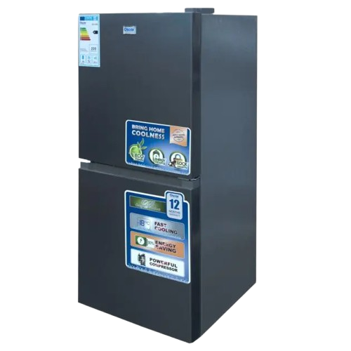 Réfrigérateur Combiné -  Oscar - OSC-140R - 2 Portes - 140 Litres - Dark/Grey – Classe A+ – 06 Mois De Garantie