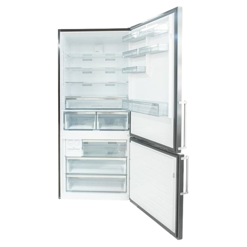 Réfrigérateur Combiné  - Fiabtec  - FTTL-694633 – 633 Litres – No Frost – Distributeur d’eau – Acier inoxydable – Garantie 06 Mois