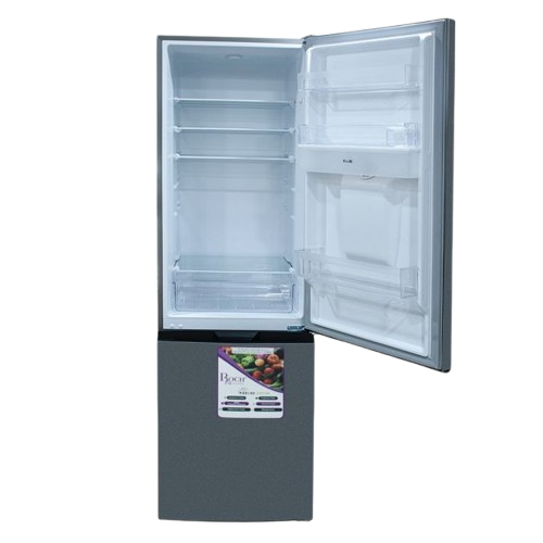 Réfrigérateur Combiné -   ROCH -  RFR-330DBWD-B  – 252L No Frost – Distributeur D'eau – Gris – Garantie 06 Mois