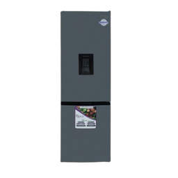 Réfrigérateur Combiné -   ROCH -  RFR-330DBWD-B  – 252L No Frost – Distributeur D'eau – Gris – Garantie 06 Mois