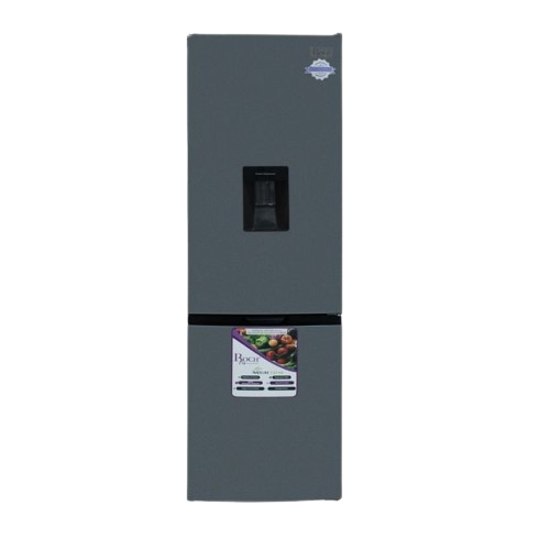 Réfrigérateur Combiné -   ROCH -  RFR-330DBWD-B  – 252L No Frost – Distributeur D'eau – Gris – Garantie 06 Mois