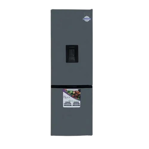 Réfrigérateur Combiné -   ROCH -  RFR-330DBWD-B  – 252L No Frost – Distributeur D'eau – Gris – Garantie 06 Mois