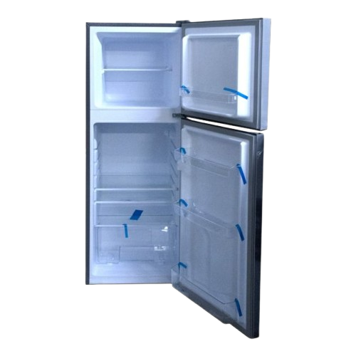 RÉFRIGÉRATEUR - DOUBLE PORTE -DELTA - 138 LITRES – DRF-150 TM-M – CONGÉLATEUR EN HAUT – CLASSE ÉNERGÉTIQUE A+ – GRIS – 06 MOIS DE GARANTIE