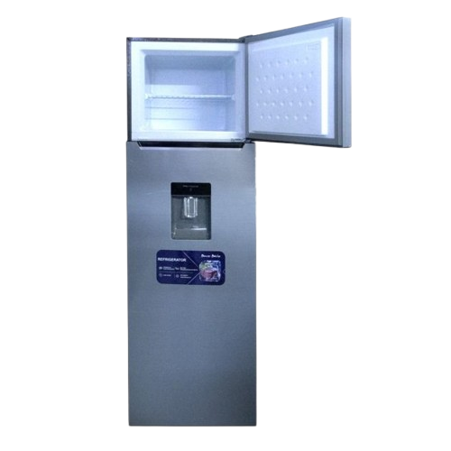 Réfrigérateur Double Porte DELTA 261 Litres – DRF-300-TM-WD-M – Distributeur d’eau – Gris – Garantie 6 mois