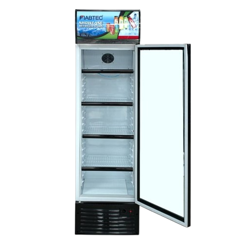 Réfrigérateur vitrine à boissons - Fiabtec - FTDFQ-253L - 253 Litres - 1 Porte - Economie d'énergie - Bleu/noir – Garantie 06 mois