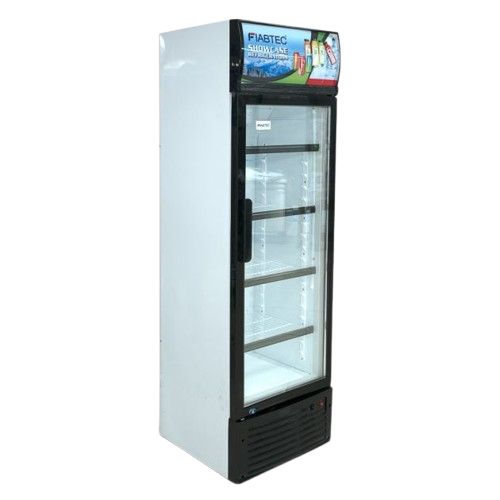 Réfrigérateur vitrine à boissons - Fiabtec - FTDFQ-253L - 253 Litres - 1 Porte - Economie d'énergie - Bleu/noir – Garantie 06 mois