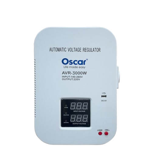 REGULATEUR DE TENSION MURAL -OSCAR - AVR-3000W (2PCS/CRT) - 2303-0058-OSC3000
