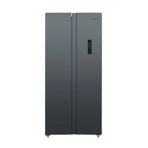 RÉFRIGÉRATEUR  - AMÉRICAIN -  OCEAN -  SBSOKO-500 NF S3 – 450L – NO FROST – INVERTER – CLASSE A++ – GRIS