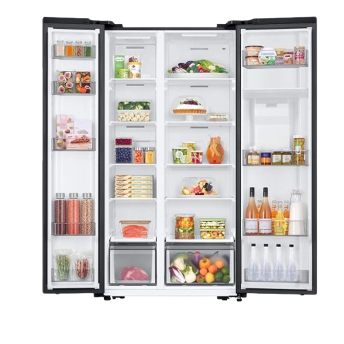 Réfrigérateur Américain SAMSUNG - RS57DG4100B4GH - 560 Litres - Avec Distributeur d'eau - NO FROST - Garantie 12 Mois