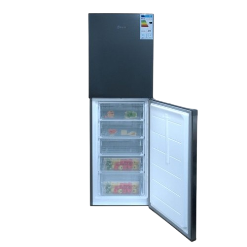 RÉFRIGÉRATEUR COMBINÉ DELTA 251L DRF450BM – NO FROST – CLASSE A+ – 06 MOIS DE GARANTIE
