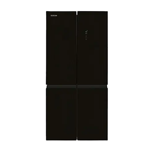 Réfrigérateur Multiporte OCEAN 475L – MDOKO-480 NF D BG3 – Verre Noir – Technologie No Frost – Classe énergétique A++ – 06 Mois de garantie