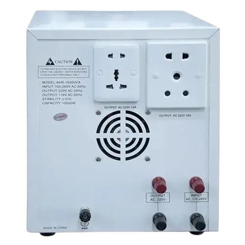 REGULATEUR - OSCAR  - AVR-10000VA – Stabilisateur de tension 10000VA – Monophasé – Affichage numérique – 03 Mois de garantie